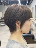 黒髪/グレーベージュ/レイヤーロング/前髪パーマ[西船橋/津田沼]