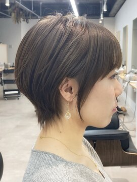 トト 船橋店(toto.) 黒髪/グレーベージュ/レイヤーロング/前髪パーマ[西船橋/津田沼]