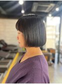 20代30代40代◎イメチェン似合わせカットフルバングボブ
