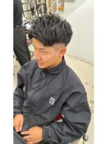 ピースバイラフトーキョウ(V by RAF Tokyo)&nbsp;メンズショート/アップバング/浜松メンズ