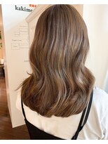 プラスシー(+C)&nbsp;ハイライトグレージュカラー/地毛ハイライト/ハイライトカラー