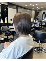 ハルキ ミナト ジャパン オオサカ(HARUKI MINATO japan OSAKA)&nbsp;ぱつっとボブ 20代30代40代ヘア 小顔 大阪ボブ 梅田