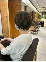 ルディー バイ ヘアーポケット(rudii by HAIR POCKET)&nbsp;アンブレラカラー×ベージュ