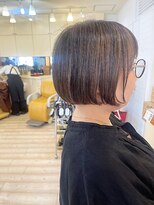 モリオ フロム ロンドン 成増店&nbsp;【morio成増 セリザワ】ミニボブ ハイライトカラー