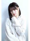 印象度抜群な、しっかり利かせたインナーカラー