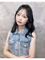 シオ ヘアー デザイン(Sio. hair design)&nbsp;透明感up！ blue black