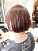 ツヤカラー　大人ボブ