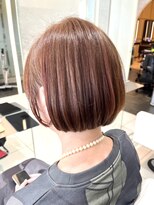 ザザ 高田馬場(ZA/ZA)&nbsp;ツヤカラー　大人ボブ