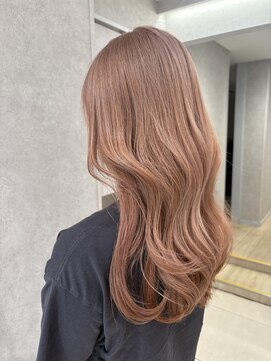 アッシュ 高幡不動店(Ash) 韓国ヘアブリーチカラー【ミルクティーベージュ】