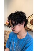 グランジパーマ　メンズパーマ