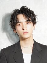 アルファ 新宿(alpha) 【alpha 新宿】センターパート×ツイストスパイラル