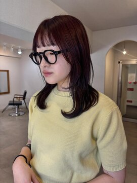 スケール(SCALE) ワインレッド×レイヤーウルフ