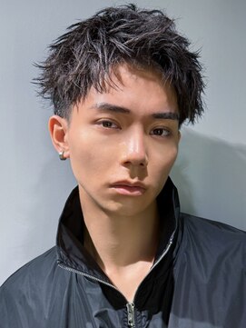 アイビーズ(IVYS) ザクザク束感スパイキーショート短髪ツーブロック刈り上げ