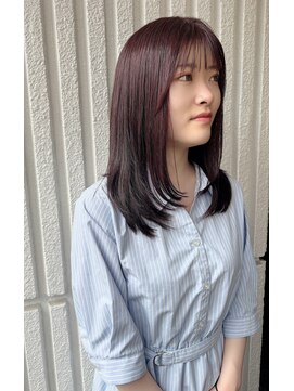 ネオリーブカップ 町田店(Neolive capu) レイヤー/伸ばしかけヘア/小顔ヘア /ブリーチなしカラー