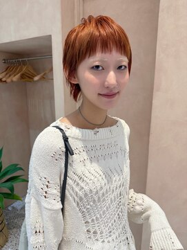 オン キャナルシティ博多前店(on) 【晴音】ショートウルフ/ショート/ブラッドオレンジ/20代