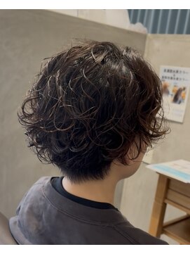 ショートボブパーマ