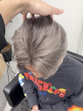 メンズペレ 渋谷(MEN'S PELE) MEN’S HAIR/ブルーブラック/フェザーパーマ/渋谷