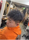 短髪ダウンバング