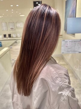 ビスポーク(BESPOKE) ピンクミルクティーベージュ×シャドールーツ