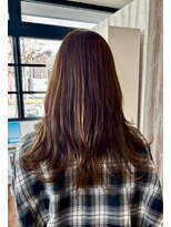 ヘアショップエヌアンドエー 久喜店(hairshop N&A)&nbsp;春先取り明るめブラウンで気分UP○まとまりのいい髪質改善Tr