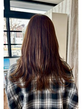 ヘアショップエヌアンドエー 久喜店(hairshop N&A) 春先取り明るめブラウンで気分UP○まとまりのいい髪質改善Tr
