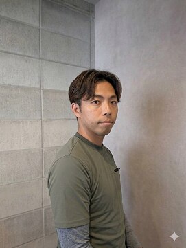 ワンワンオー バーバーショップ コンチネンタル(@110 BARBER SHOP continental) センターパート