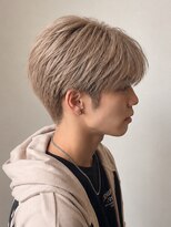 サラジュ 仁川店(SARAJU) 【メンズ特化】森山担当 ブリーチあり×ミルクティーベージュ