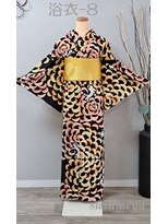 きものサロン すずめ屋&nbsp;レンタル番号　浴衣-8（ねこ）