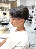 刈り上げセンターパート