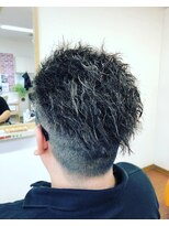 バディーヘアー(Buddy hair)&nbsp;メンズツイストパーマ！ハイトーンメッシュ！