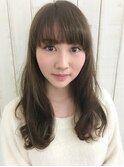 dee ほつれウェーブ愛されアッシュ