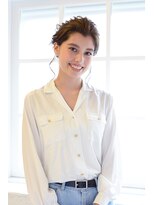 アース 上野店(HAIR&MAKE EARTH) フェミニンアップヘア 【EARTH　上野】