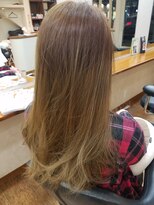 美容室アミューア グラデーションカラー