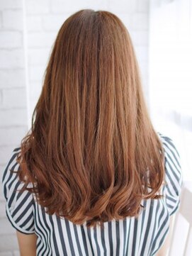 ヘアメイク ナル(hair make nalu) 重め前髪のミックスカール