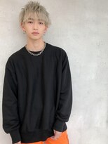 サロウィン 表参道(SALOWIN)&nbsp;イケメン☆ホワイトブロンドショート　【SALOWIN 表参道】