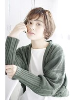 トランクイルグラフ(TRAN9UIL graph)&nbsp;20代30代40代　透明感・くすみTHROWボブ【草津】