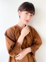 ネイヴィル オモテサンドウ(navile omotesando)&nbsp;【yuka】暗髪マッシュショート20代30代40代