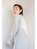 マスタード(MASTARD)&nbsp;サイドパート×スリークミディアム