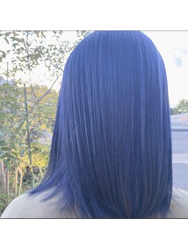 ヘアーステーション ハレラ(Hair station HaLe'LA) インディゴブルー