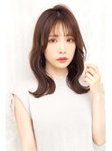 ミディアム/イルミナカラー/パーマ/髪質改善オージュア