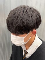 エルマーク(L-MARK) メンズマッシュツーブロック韓国カットメンズサロンスパイラル