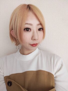 モアナ(moana) 金髪ボブ