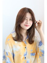 ヘアーアンドメイク エクリ 不動前店(Hair&Make equri)&nbsp;韓国レイヤースタイル【目黒不動前】