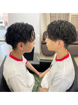 ザワン(The one) ゆる波巻きパーマ