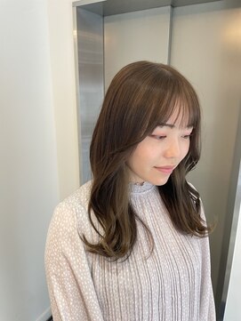 アヴァンスアンス 広島袋町店(AVANCE.ens) イヤリングカラーベージュ