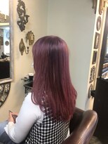 ヘアー ラウンジ アート(HAIR LOUNGE ART)&nbsp;ピンクベージュカラー