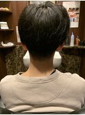 マッシュスタイル　田町　理容室　顔剃り　床屋　ツーブロック