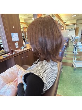 シャンプー ボーイ 宮崎柳丸店(SHAMPOO BOY) ウルフカット