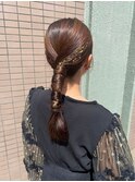 ヘアセット/結婚式/2次会パーティー