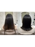 20代30代40代/大人かわいい/髪質改善/艶感ストレート